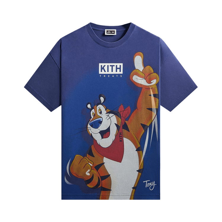 Kith Treats For Kellogg’s Frosted Flakes Cereal & Tony The Tiger Vintage Tee "Current"
