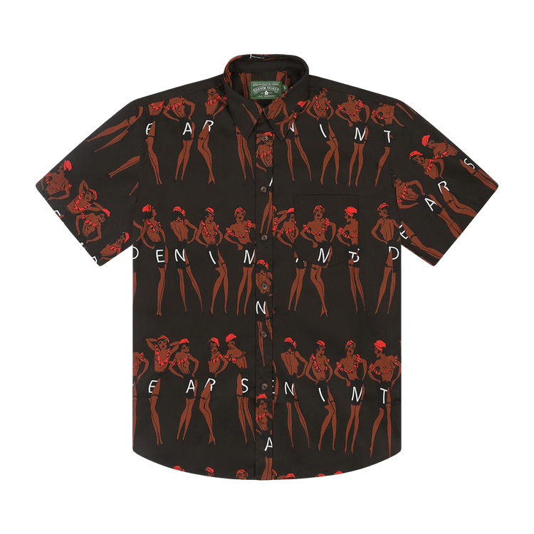 Denim Tears Dancer Button Up Shirt "Brown"