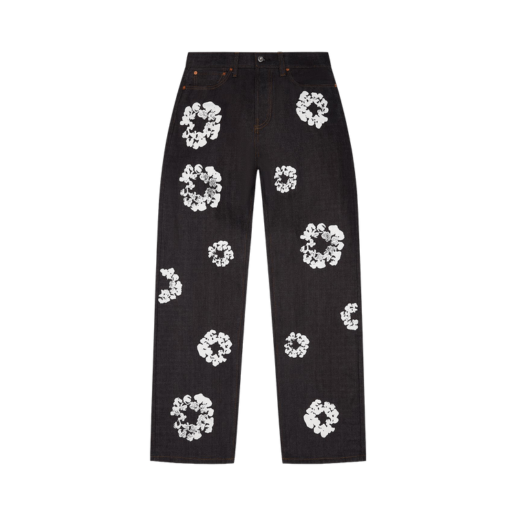 Denim Tears Baggy Cotton Wreath Denim Pant "Selvedge"