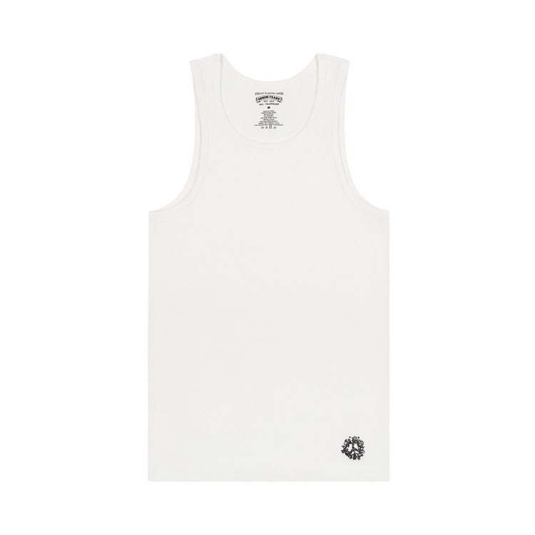 Denim Tears Peace Wreath Tank Top "White"