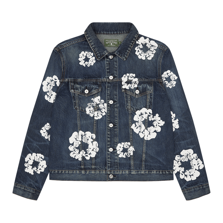 Denim Tears Cotton Wreath Denim Jacket "Dark Wash"