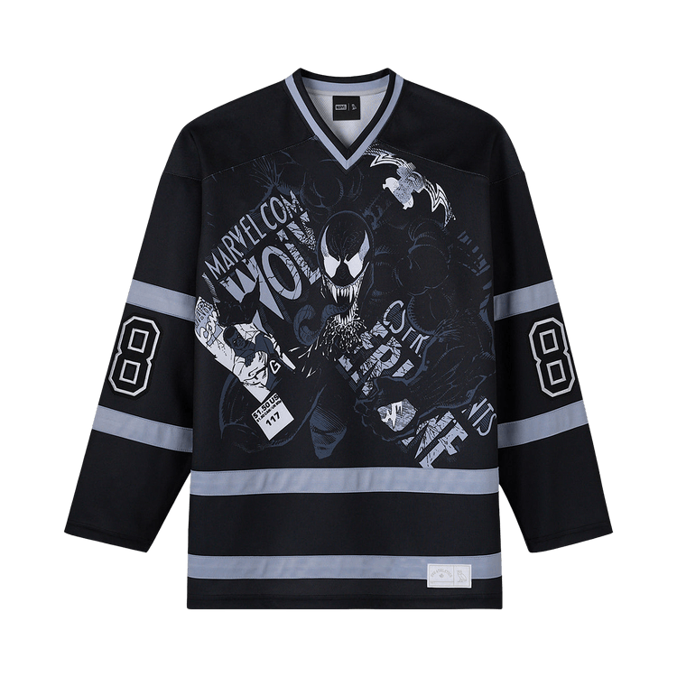 OVO x Marvel Venom Hockey Jersey "Black"