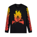 OVO x Marvel Ghost Rider Long-Sleeve Tee "Black"