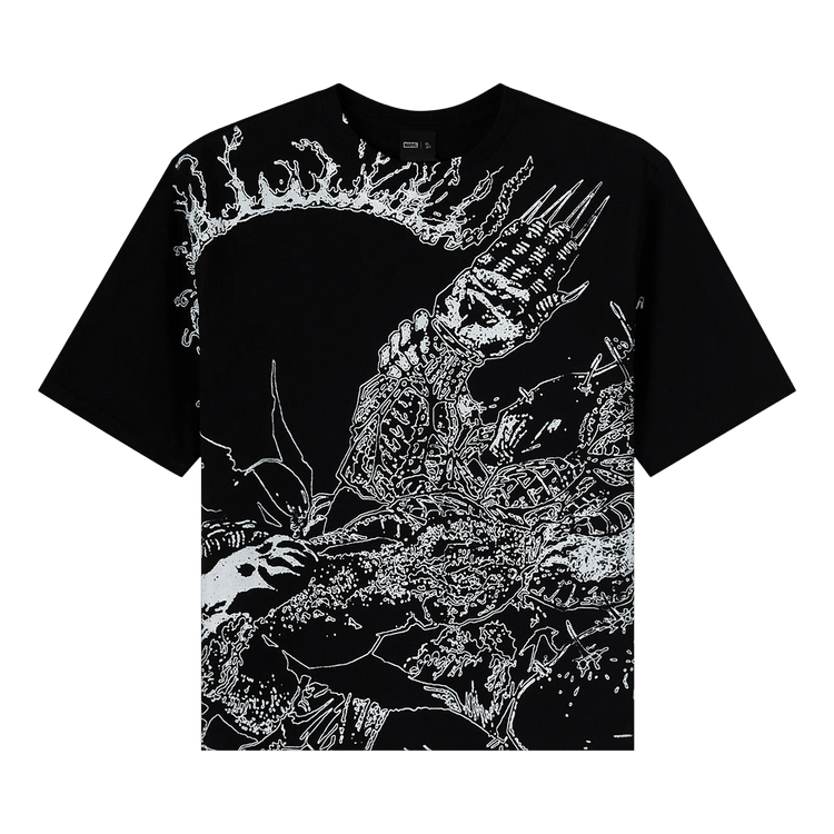 OVO x Marvel Wolverine Splash Page Tee "Black"
