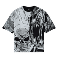 OVO x Marvel Ghost Rider Splash Page Tee "Black"