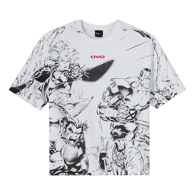 OVO x Marvel X-Men Splash Page Tee "White"