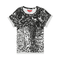 Eckhaus Latta Printed Lapped Baby T-Shirt "Black"