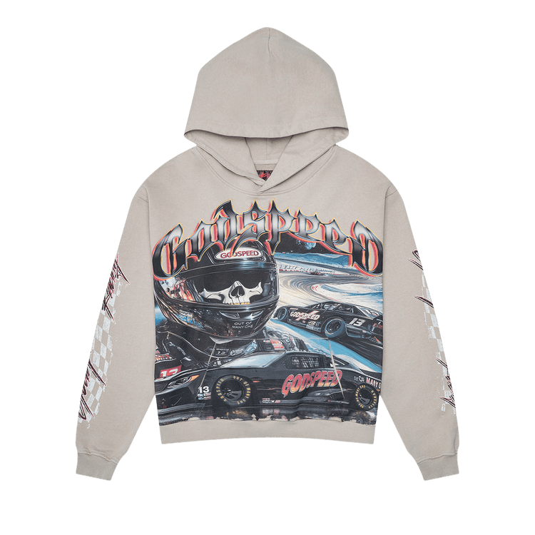 Godspeed Le Denier Hoodie "Stone Grey"