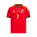 Adidas Belgium 26 Home De Bruyne Jersey "Red/Bold Gold"