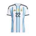 Adidas Argentina 26 Home Martinez Jersey "White/Icey Blue"