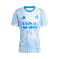 Adidas USA Jersey "White/Glow Blue"