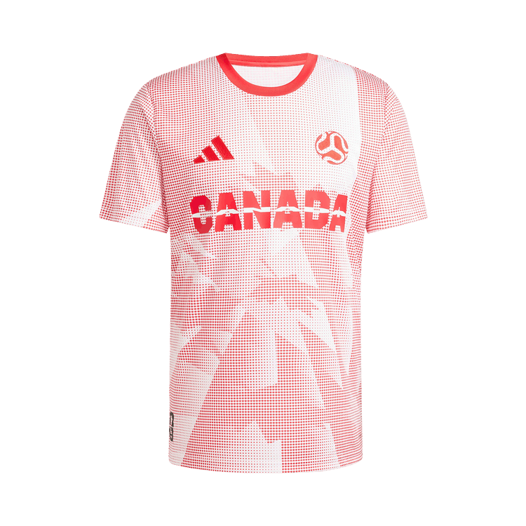 Adidas Canada Jersey "White/Vivid Red"