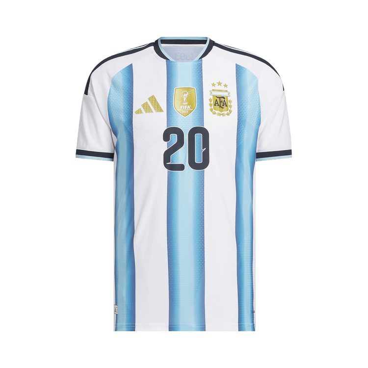 Adidas Argentina 26 Home Mac Allister Authentic Jersey "White / Icey Blue / Soccr-Arq-Sax"