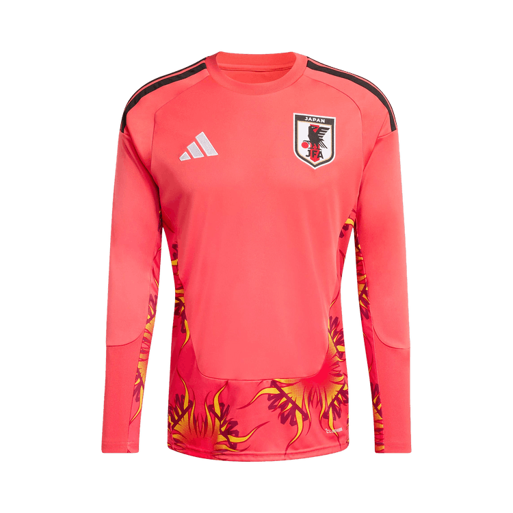 Adidas Japan 26 Home Goalkeeper Jersey Long Sleeve "Semi Lucid Red"