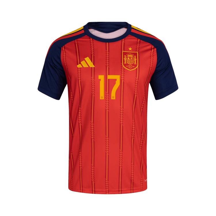 Adidas Spain 26 Home Williams Jr Jersey "Vivid Red"