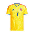 Adidas Colombia 26 Home Diaz Authentic Jersey "Impact Yellow"