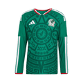 Adidas Mexico 26 Home Authentic Long-Sleeve Jersey "Bold Green"