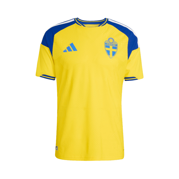 Adidas Sweden 26 Home Authentic Jersey "Yellow"