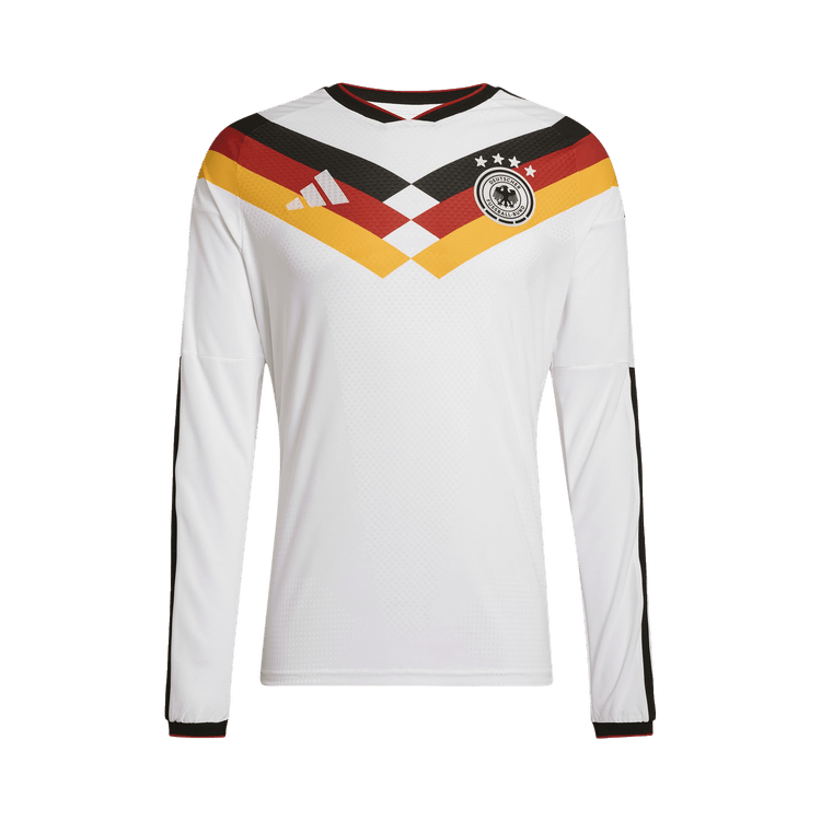 Adidas Germany 26 Home Authentic Long Sleeve Jersey "White"