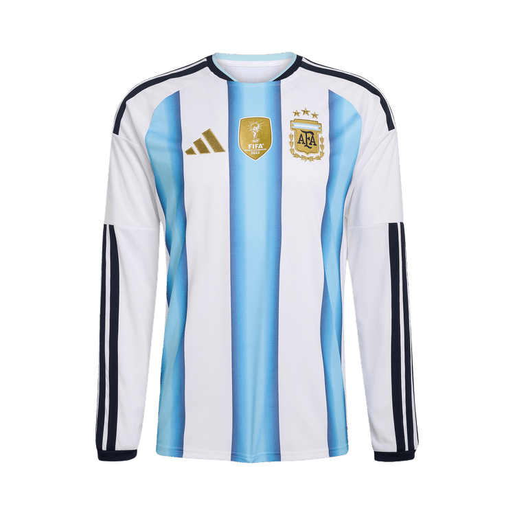 Adidas Argentina 26 Home Long Sleeve Jersey "White/Icey Blue/Light Blue"