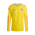 Adidas Colombia 26 Home Authentic Long-Sleeve Jersey "Impact Yellow"