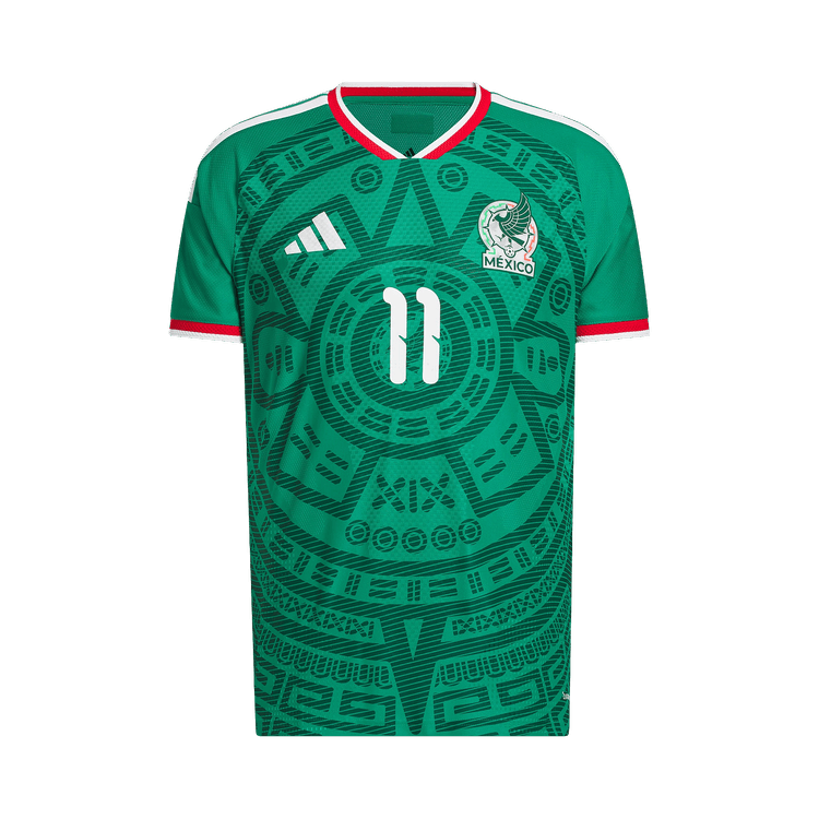 Adidas Mexico 26 Home Gimenez Authentic Jersey "Bold Green"