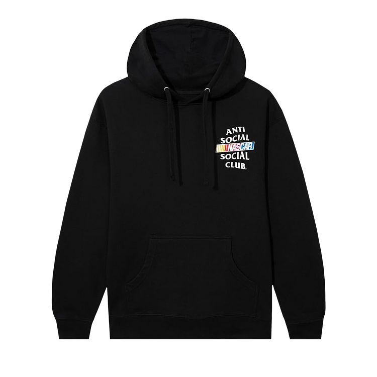 Anti Social Social Club x Nascar Games Hoodie "Black"