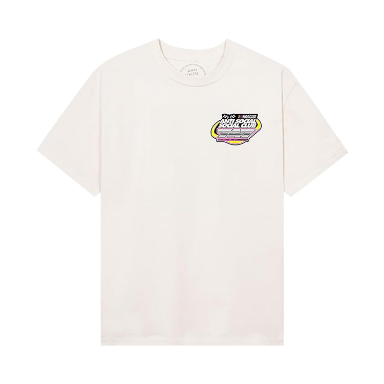 Anti Social Social Club x Nascar 747 Tee "Oatmeal"