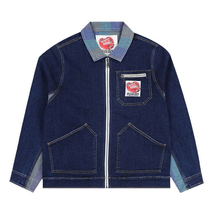 Pleasures x Richard Bernstein Cake Denim Jacket "Indigo"