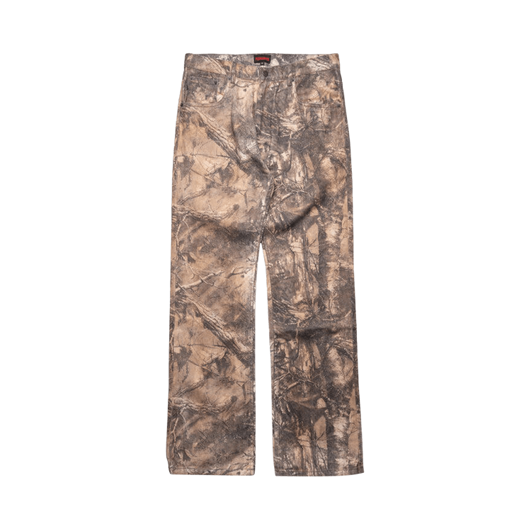 Pleasures Hendrix Flare Jeans "Brown Tree"