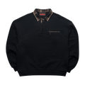 Pleasures Town Polo Sweatshirt "Black"