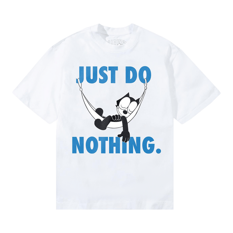 Market Felix The Cat Do Nothing T-Shirt "White"