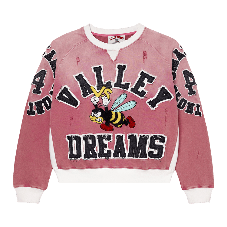 Vale Forever Insignia Crewneck "Pink"