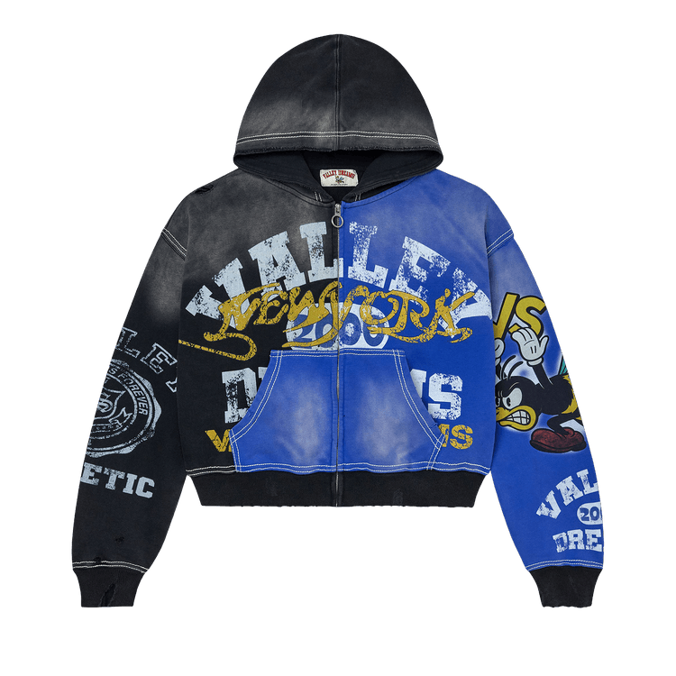 Vale Forever Bipolar Big Zip Up "Black/Blue"