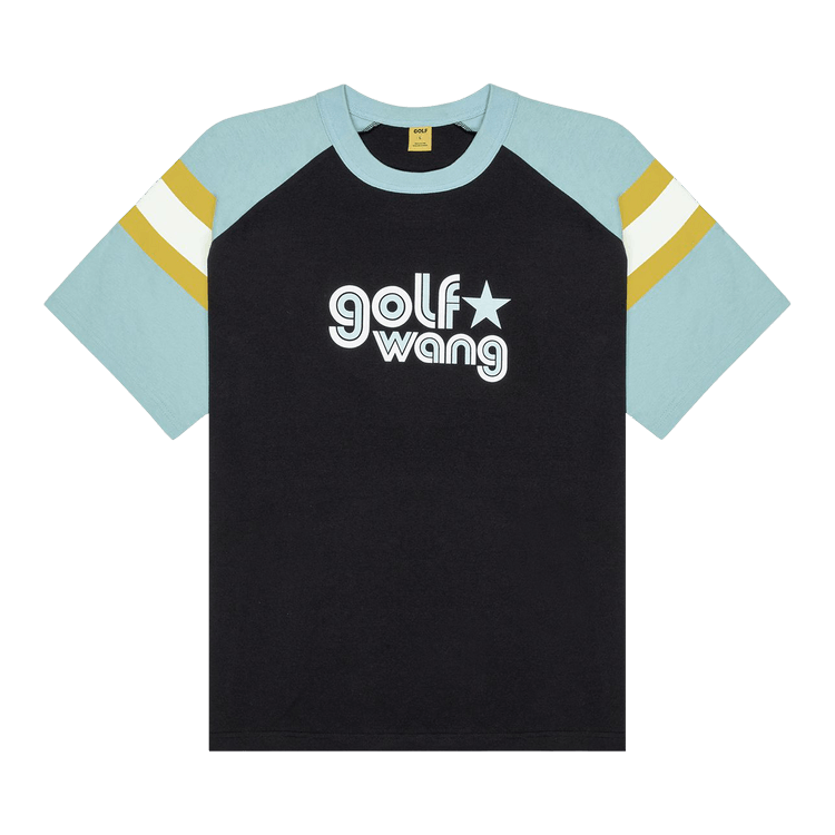 GOLF WANG Star Raglan Tee "Black"