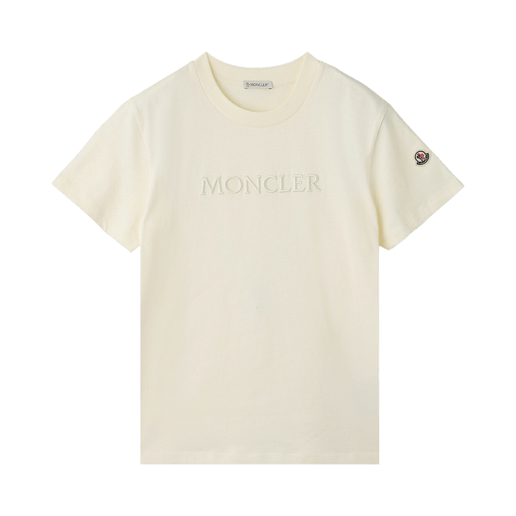 Moncler Crew Neck Short-Sleeve T-Shirt "White"