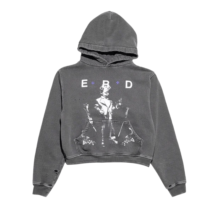 Enfants Riches Déprimés Katholisches Toothbrush Hoodie "Light Antique Black"