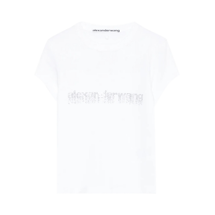 Alexander Wang Hotfix Graphic Tee "White"