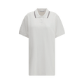 Alexander Wang Relaxed Mini Polo Dress "White"