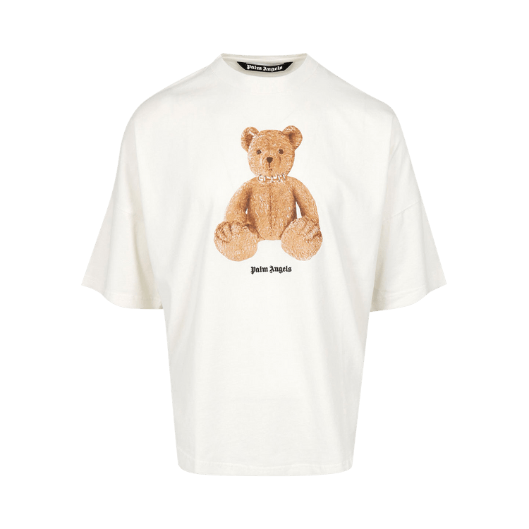 Palm Angels Bear Over Tee "Off White/Brown"