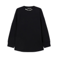 Palm Angels Classic Logo Over Long-Sleeve Tee "Black/Off White"