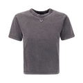 Ottolinger Pierced Fitted T-Shirt "Black Wash"