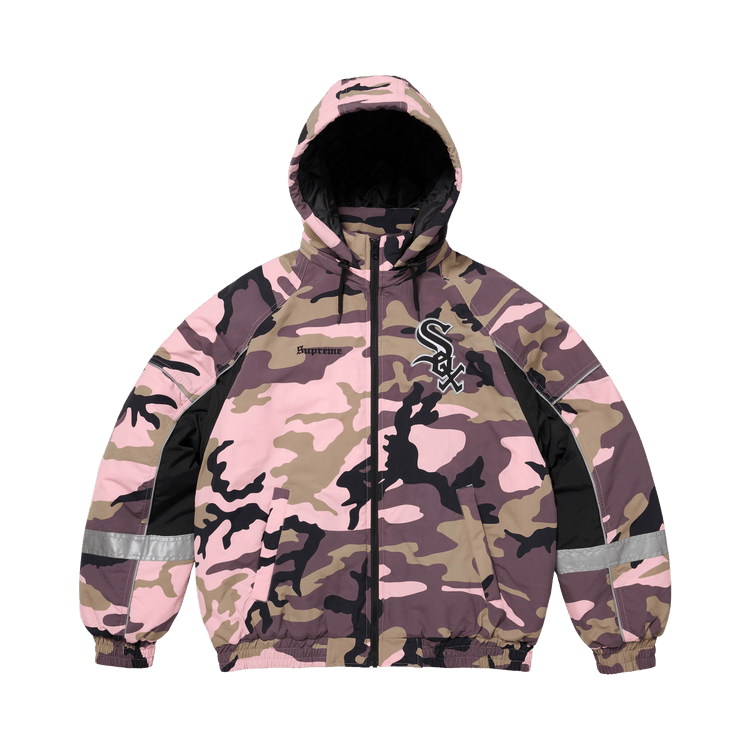 Supreme x Chicago White Sox Stadium Jacket "Pink Camo"