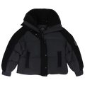 Moose Knuckles Corduroy Elmira Puffer Jacket "Black"
