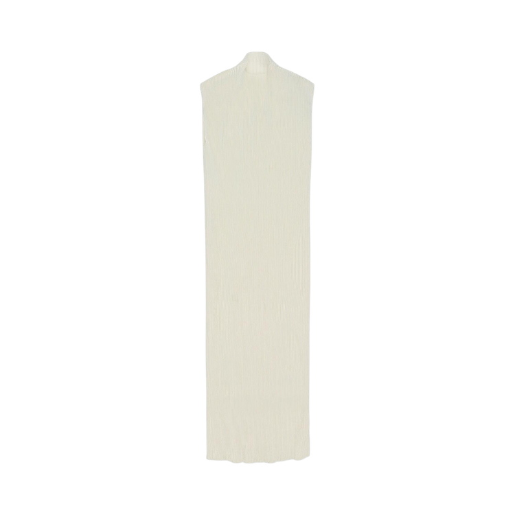 Helmut Lang Long Sleeveless Dress "Cream"