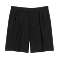 Auralee Wool Cotton Linen OX Shorts "Black"