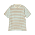 Auralee Gradient Stripe Jersey Tee "Fade Mint Stripe"