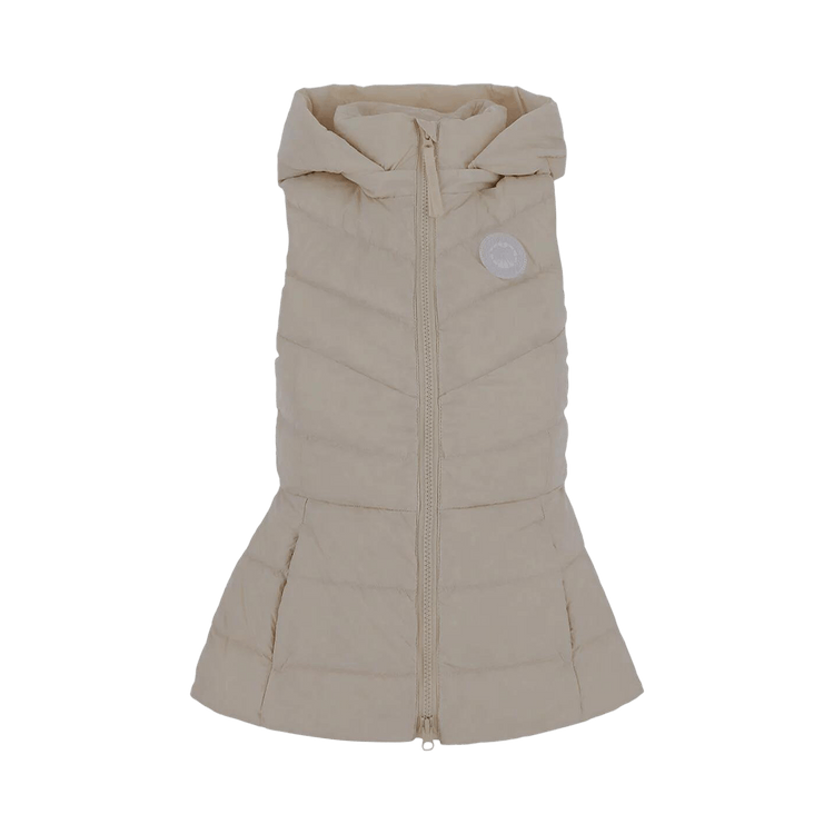 Canada Goose Clair Logo Patch Vest "Linen"