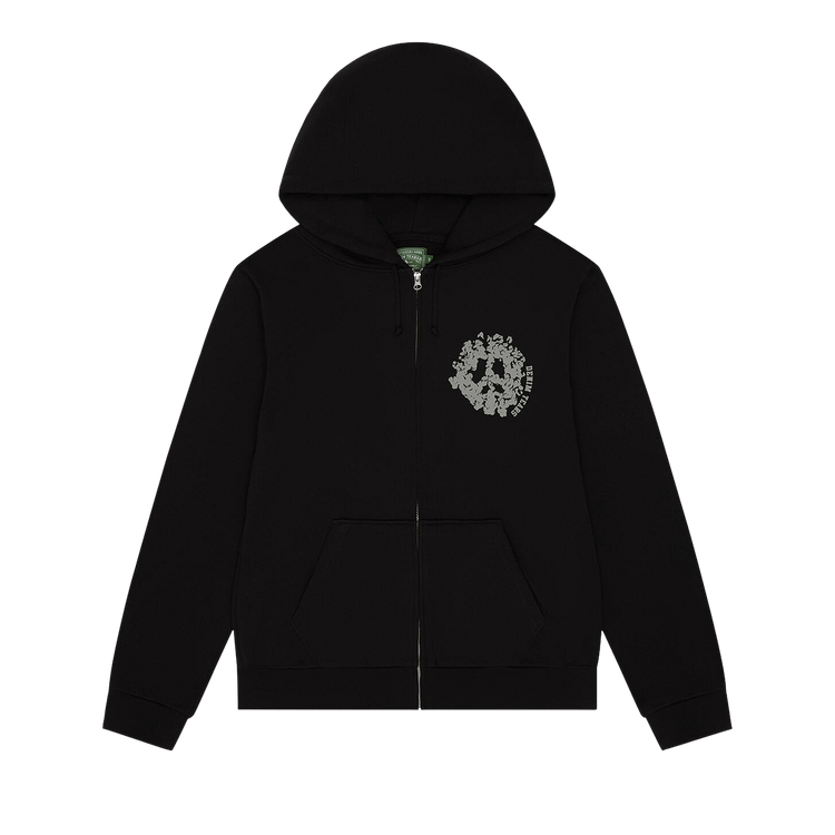 Denim Tears Denim University Zip Hoodie "Black"