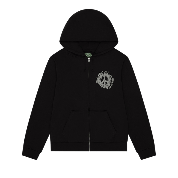 Denim Tears Denim University Zip Hoodie "Black"
